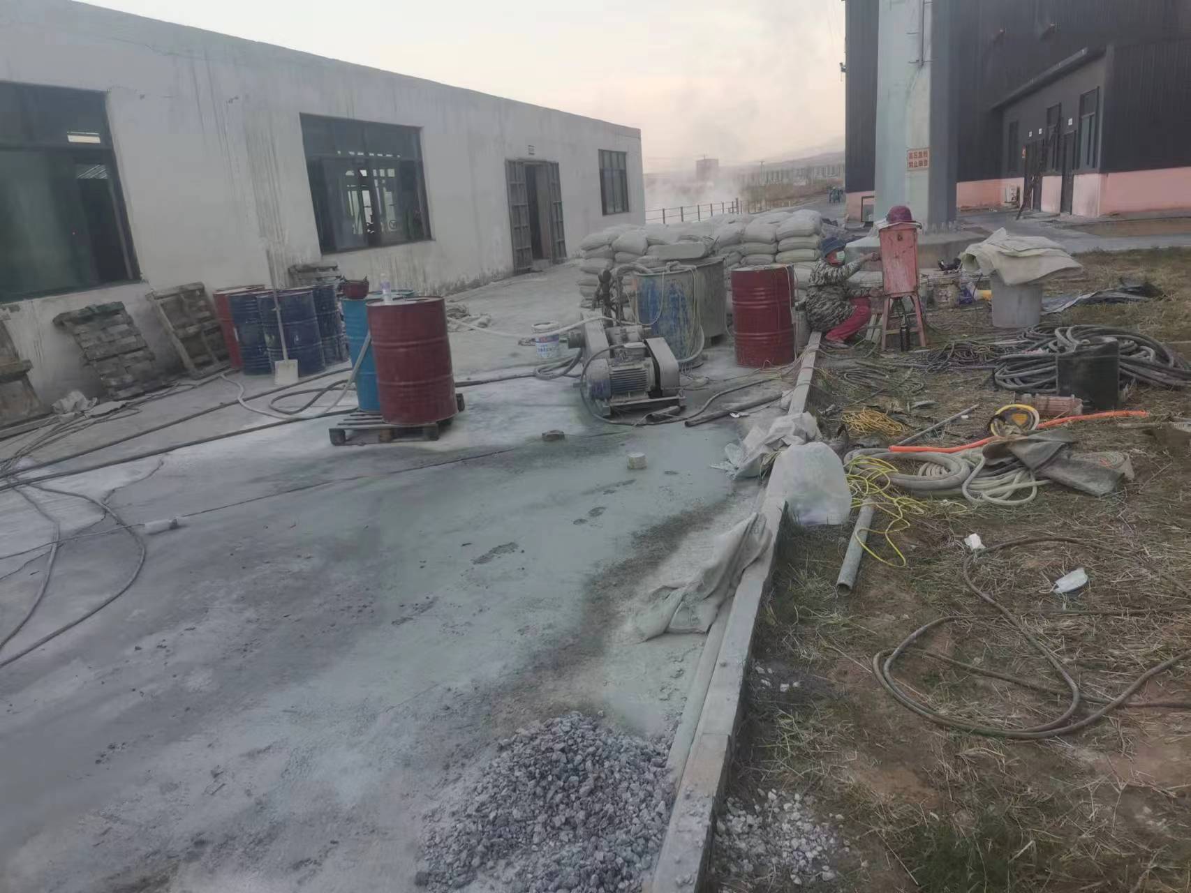 两当厂房地基沉降注浆
